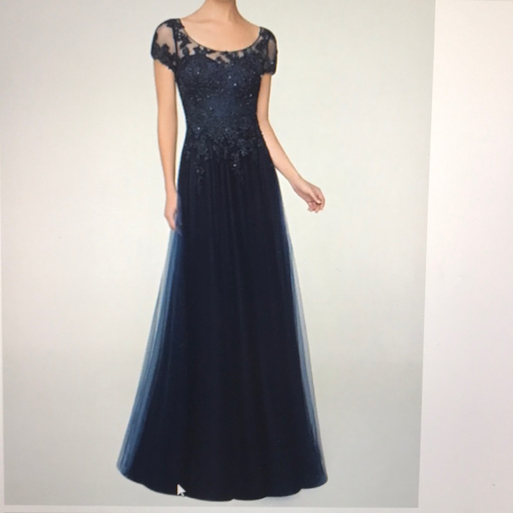 NWT Mother of the bride dress in Sapphire Blue
